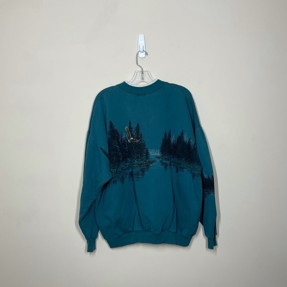 Art Unlimited Eagle Crewneck Vintage Doublesided - Picture 3 of 8